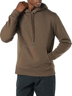 Amazon Essentials Men's Hooded Sweatshirt (Available in Plus Sizes and Long Lengths)
