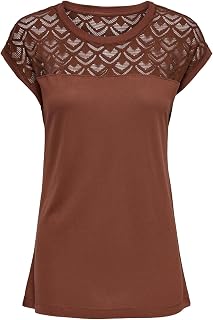 Only Women Onlnicole S/S Mix Top Noos T-Shirt