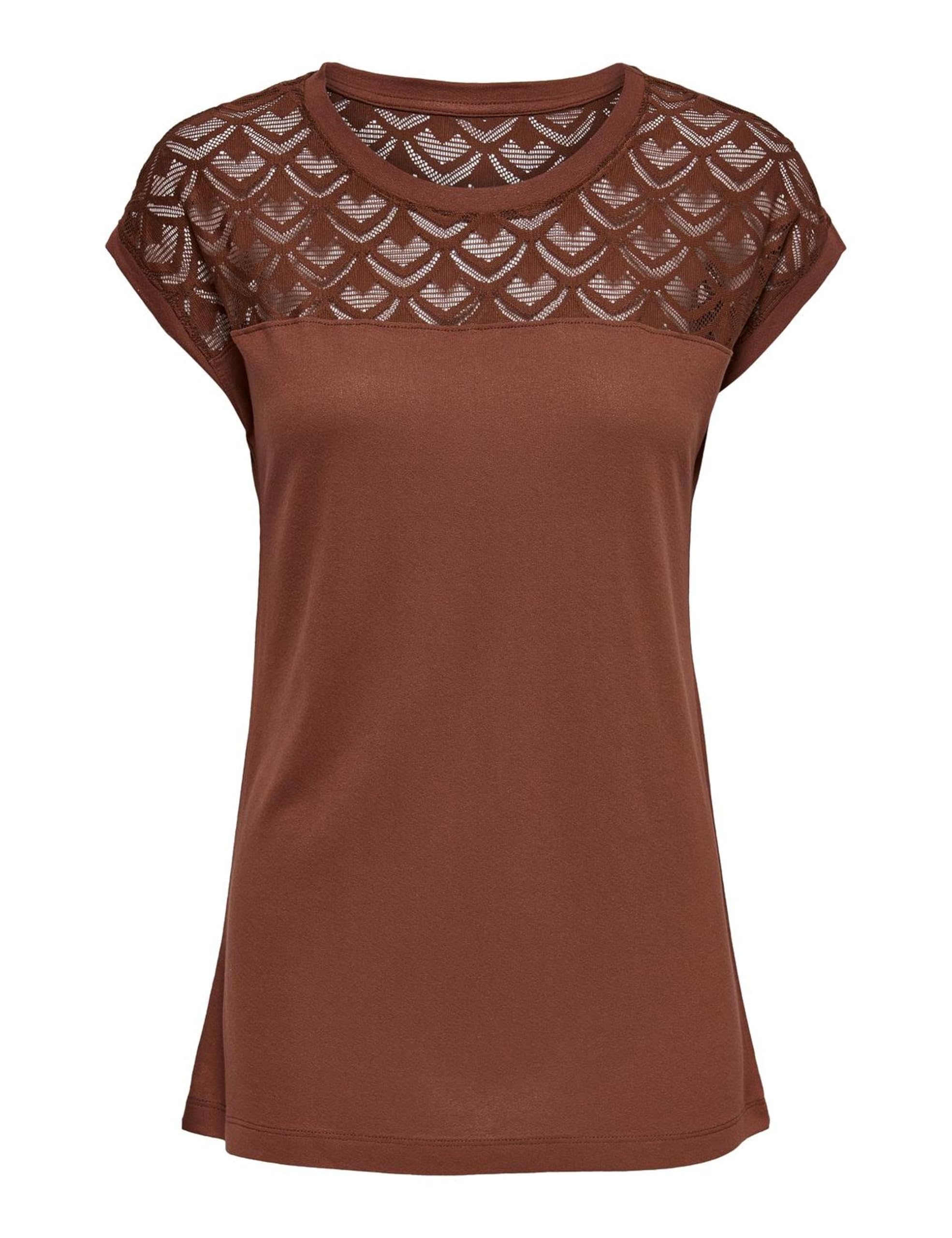 Only Women Onlnicole S/S Mix Top Noos T-Shirt