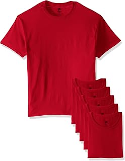 Hanes Men's EcoSmart T-Shirt (Pack of 6)