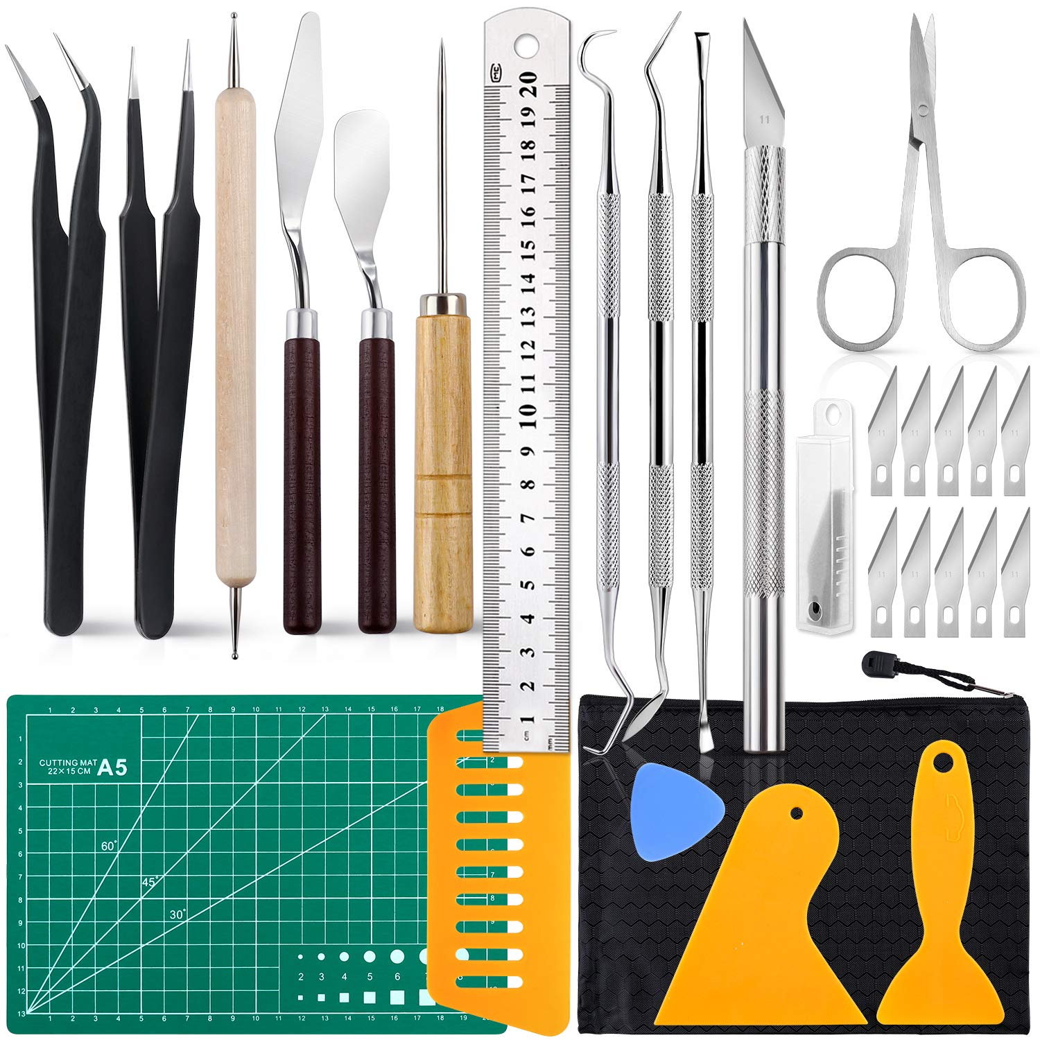 28 PCS Precision Craft Tools Set, Weeding Tools for Vinyl | Vinyl Weeding Tools 