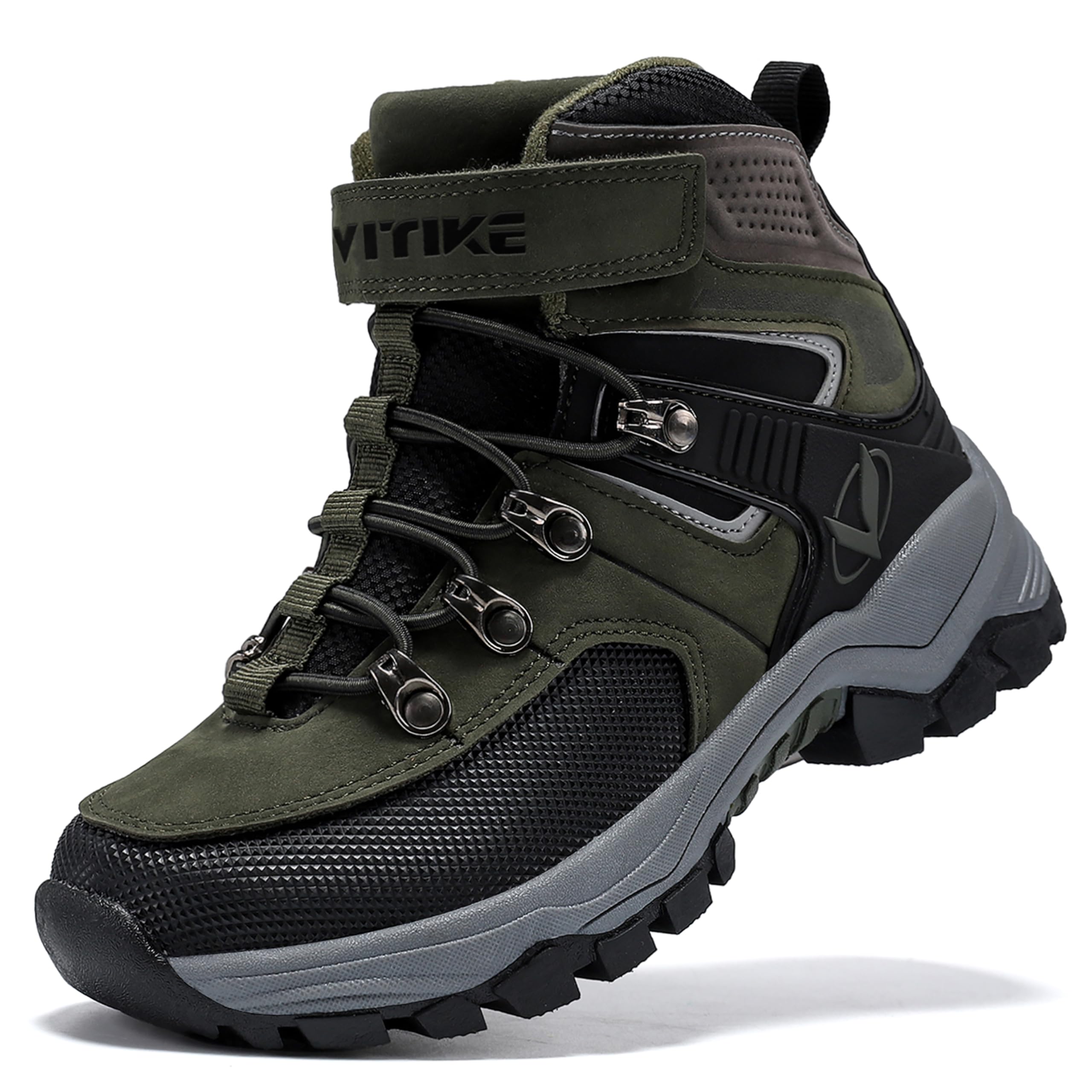 ASHION Winterschuhe Jungen Warme Kinder Trekking Schneestiefel