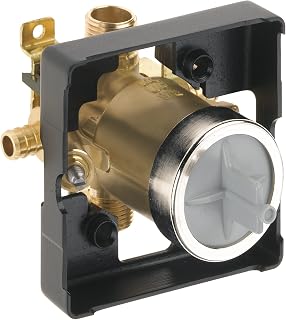 Delta R10000-PXWS Universal Shower Rough with Tub & Shower | PEX Crimp Style, With Stops, Multichoice, High Flow, Trim Kit not Included