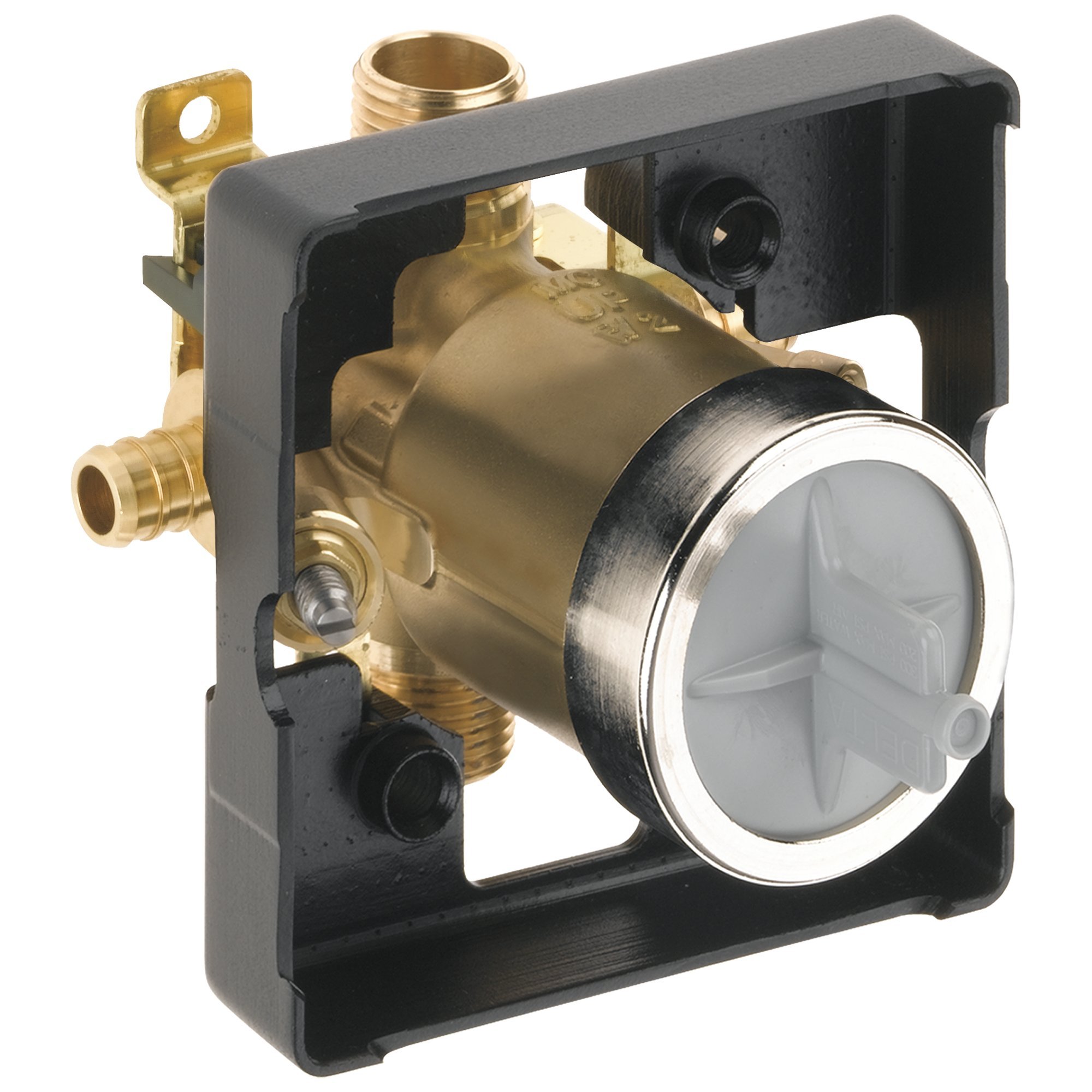 Delta R10000-PXWS Universal Shower Rough with Tub & Shower | PEX Crimp Style, Wi