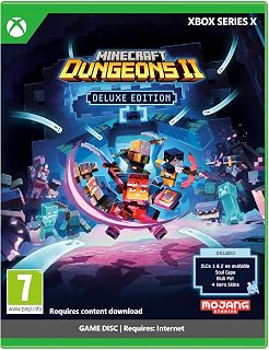 Minecraft Dungeons II Deluxe Edition - XBOX Series X | Physical disc – Requires content download