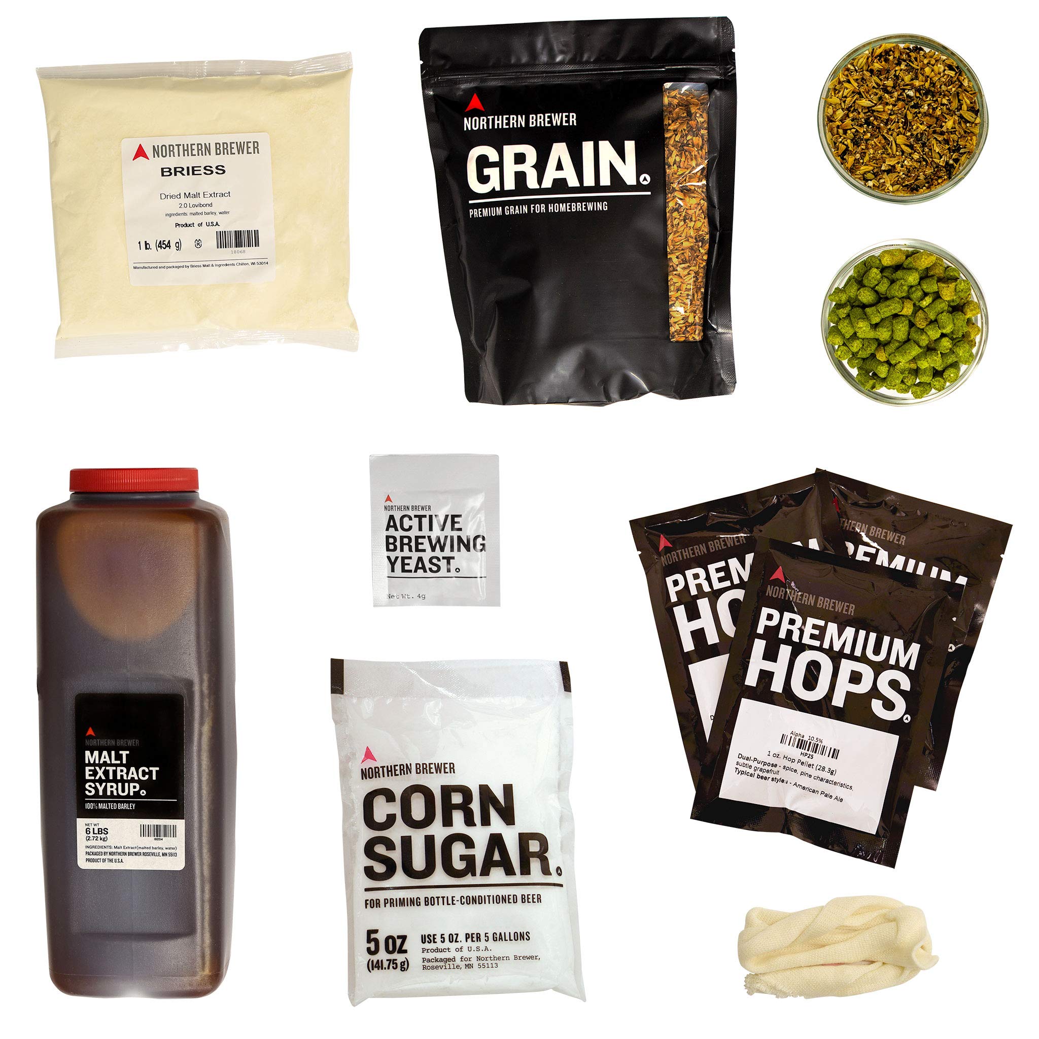 Northern Brewer - Irish Red Ale Extract Beer Recipe Kit Makes 5 Gallons