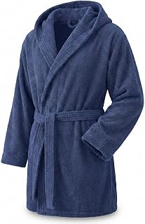 Top Towel - Elegant Bathrobe for Women and Men 100% Cotton 500 GSM - Hooded or Capless Option - Soft and Absorbent for Shower, Spa and Pool