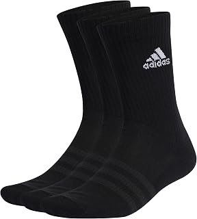 adidas Unisex niños Cushioned Crew Socks 3 Pairs