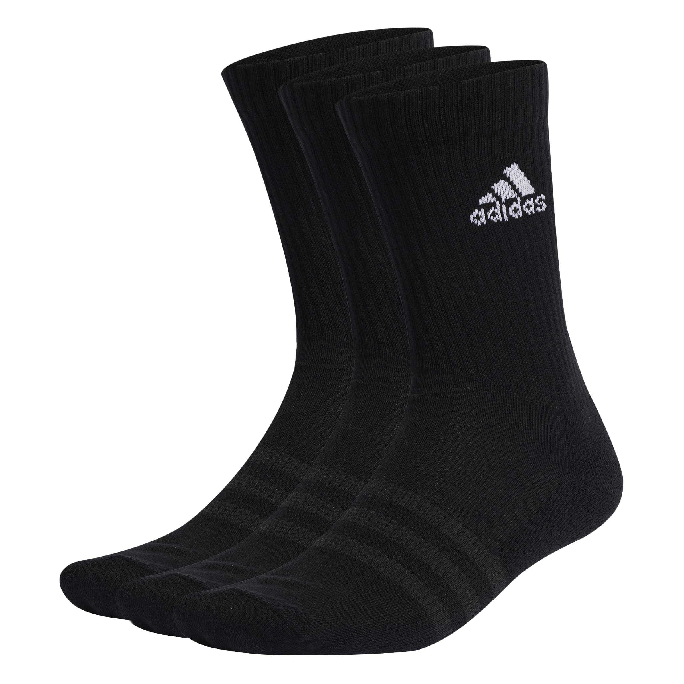 adidas Unisex niños Cushioned Crew Socks 3 Pairs