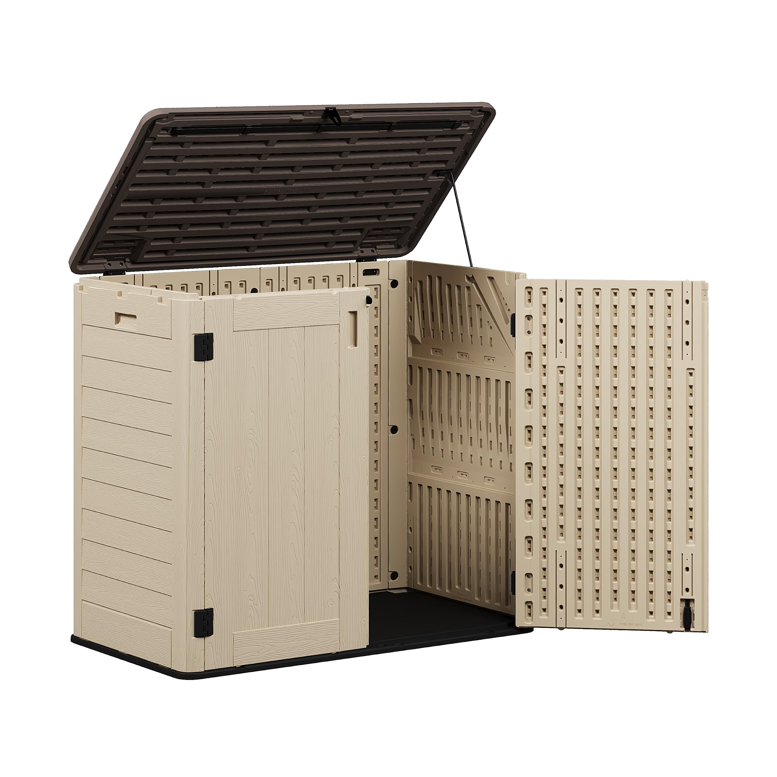 IWDOO Outdoor Storage Cabinet Waterproof 31 Cu.Ft with Lockable Doors | Horizont