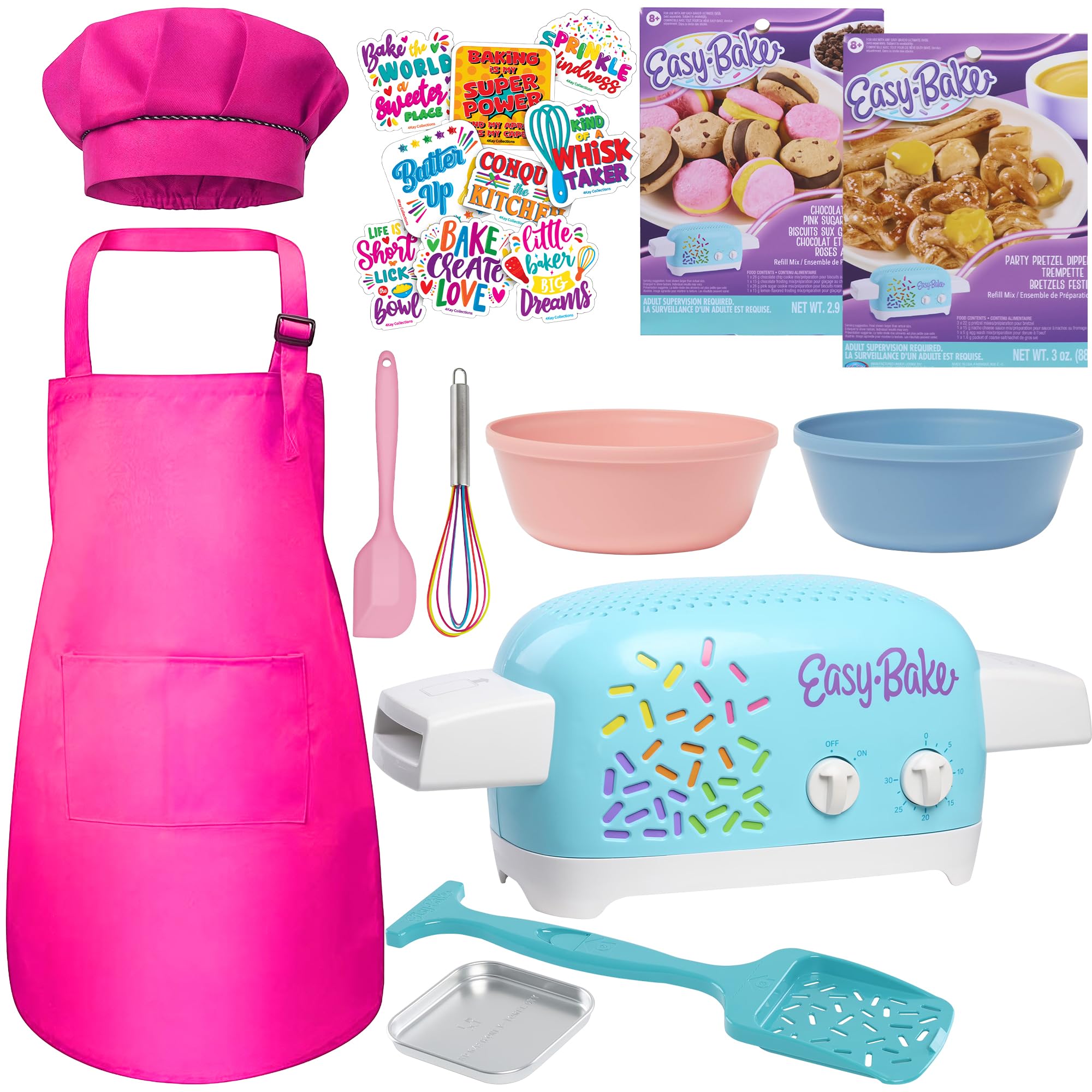 Ultimate Easy Baking Oven Bundle For Kids, Heroic Hot Pink | Easy Bake Oven, 2 R