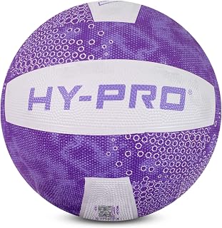 Hy-Pro Nova Netball Size 5 - with Enhanced Grip & Stylish Design | Durable Size 5 Netball Ball for All Ages & Skill Levels, Great Sports Gifts, Outdoor Game Practice Equipment & Beach Day