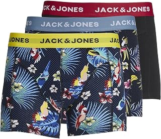 JACK & JONES Male Trunks Pack of 3 Trunks