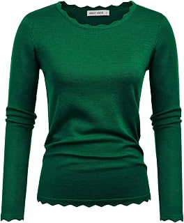 GRACE KARIN Long Sleeve Fall Sweaters for Women Trendy Business Casual Tops