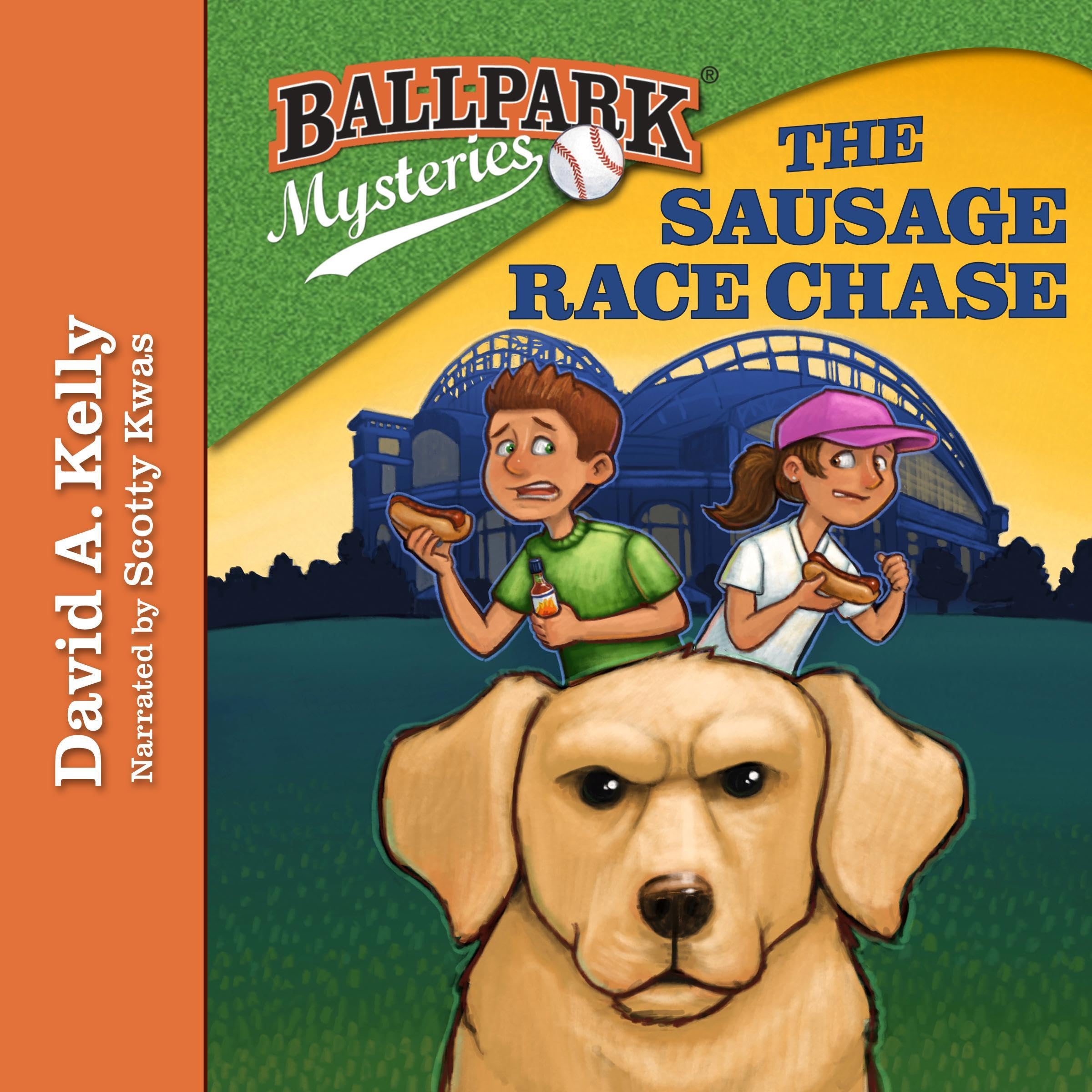 The Sausage Race Chase: Ballpark Mysteries, Book 22