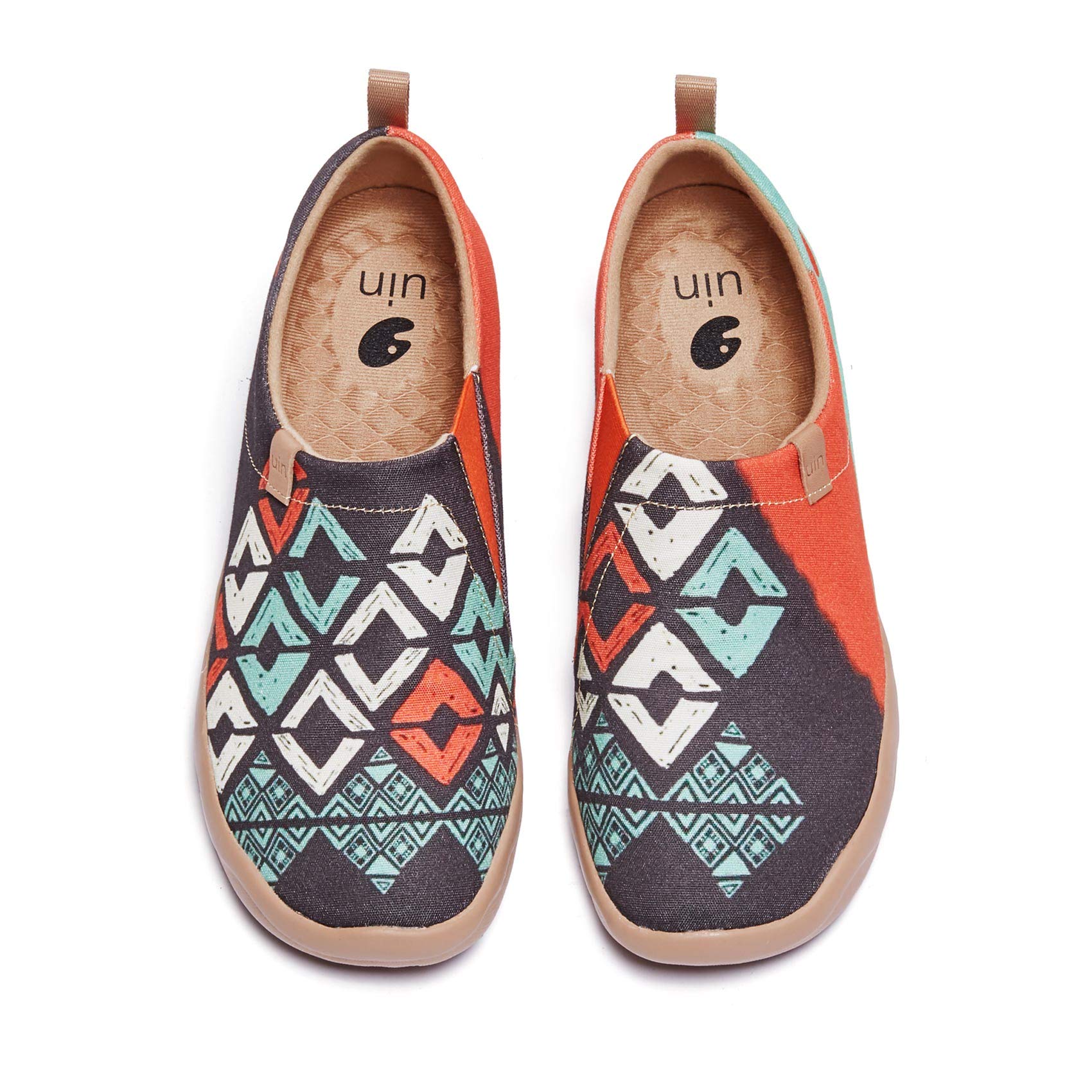 UIN Toledo Women's Lightweight Slip On Loafer Shoes Comfort Fashion Trainers Hik