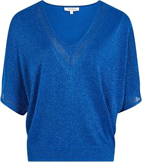 Morgan Short Sleeve V-Neck Sweater