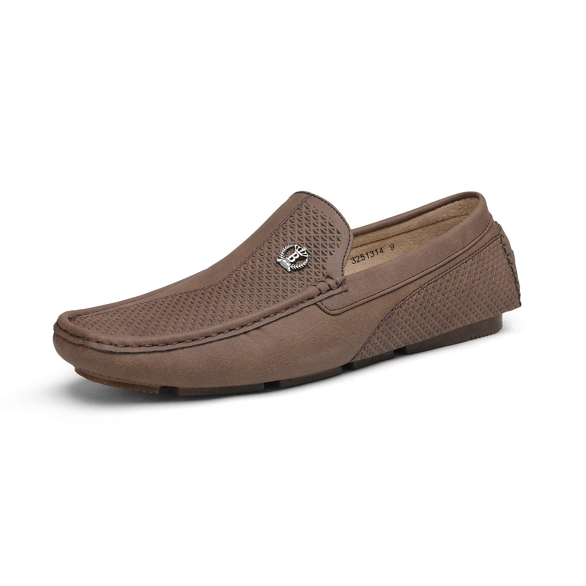 Bruno Marc Men's Classic Moccasins Suede Flat Slipper Soft Comfort Boat Shoe