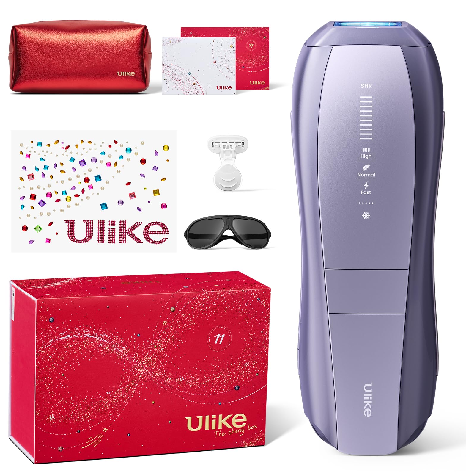 Ulike Laser Hair Removal, Air 10 IPL Hair Removal Device with Ice Cooling, Dual 