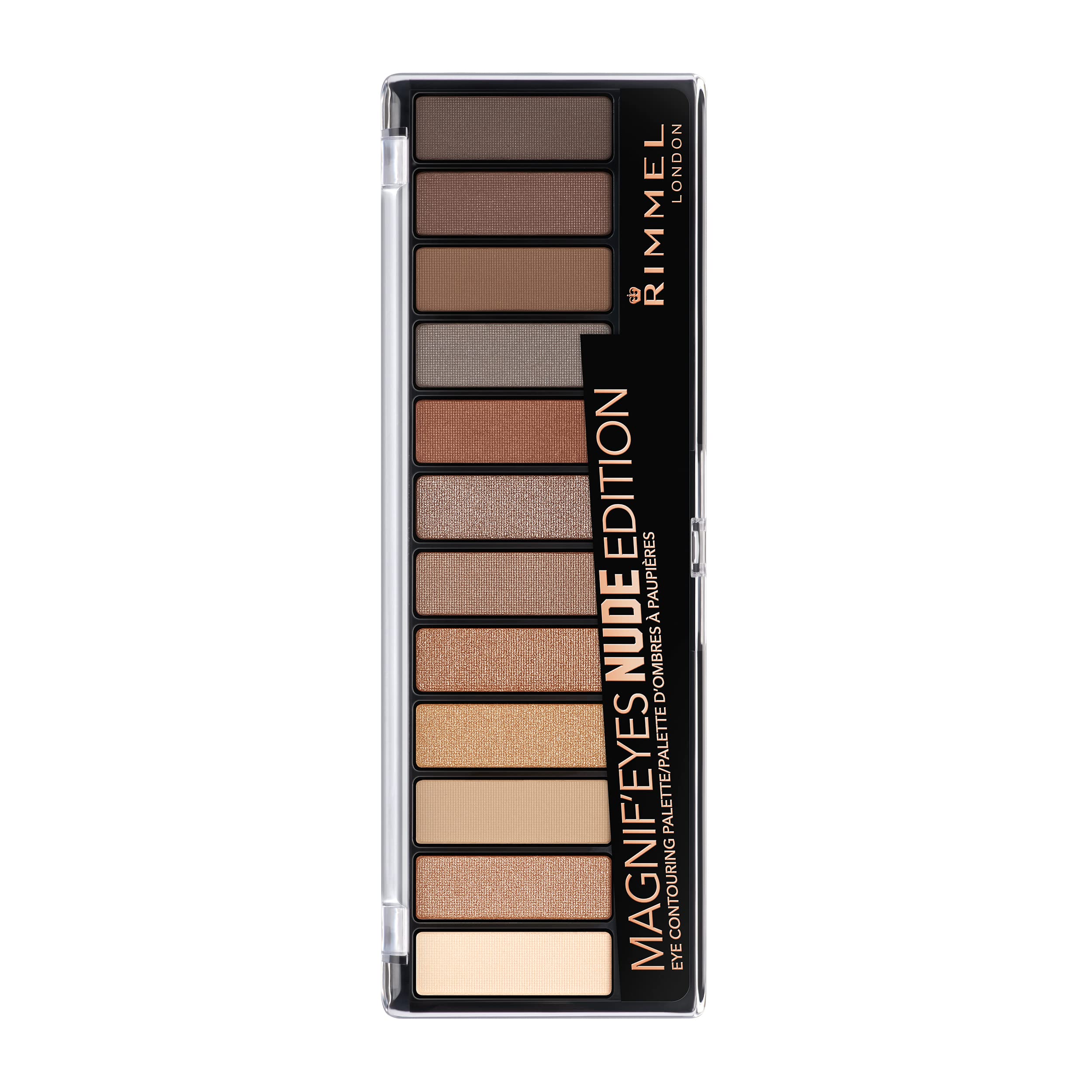 Rimmel Magnifieyes 12 pan Eyeshadow Palette Nude edition