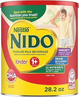 Nido NESTLE Kinder 1+ Powdered Milk Beverage 1.76 lb. Canister