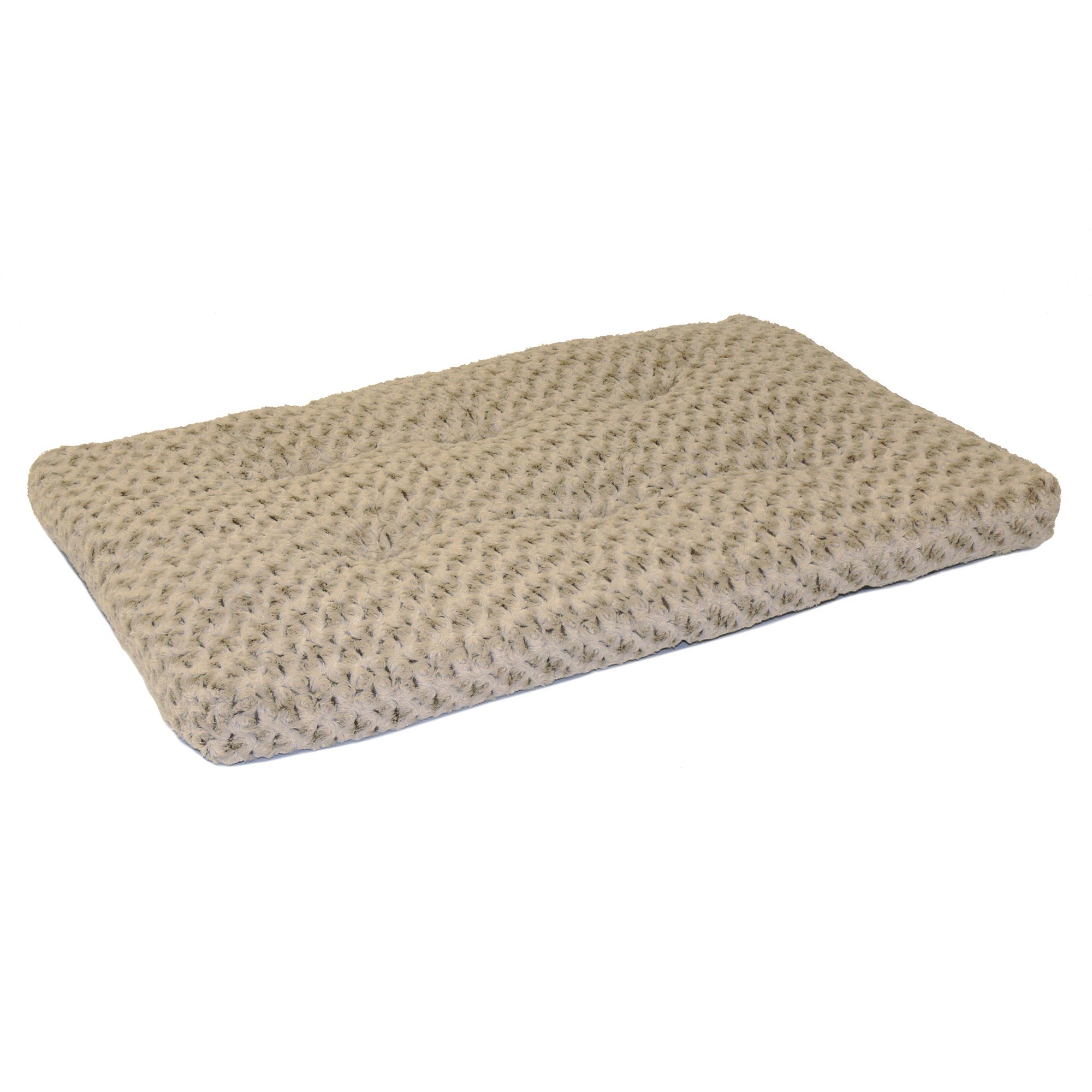 MidWest Quiet Time Pet Bed Deluxe Tan Ombre Swirl 46" x 29"