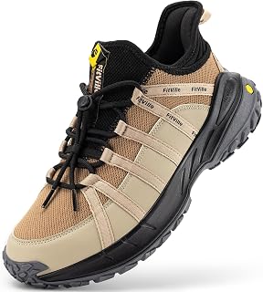 FitVille Men's Nordic Walking Shoes Extra Wide Non-Slip