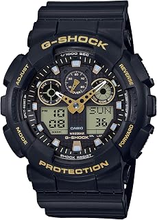 Casio Men's GA-100 XL Series G-Shock Quartz 200M WR Shock Resistant Watch