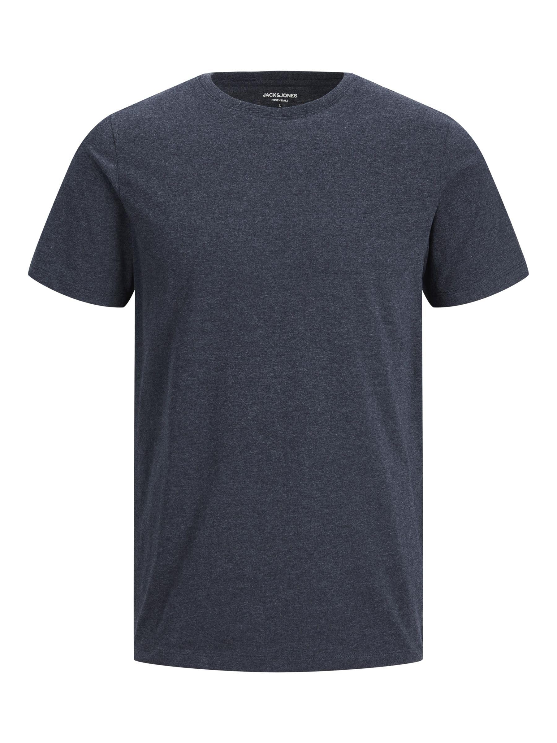 Jack & Jones Jjeorganic Melange Tee SS O-Neck Noos Men's T-Shirt (Pack of 1)