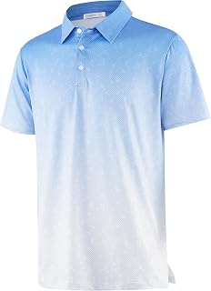 APTRO Polo da uomo a maniche corte da golf, traspirante, vestibilità asciutta, casual, ad asciugatura rapida