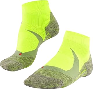 FALKE Men's Ru4 Cool Short Running Socks Medium Cushioning Cooling Effect Anti-Blister Short Vegan Breathable Quick Dry Functional Thread 1 Pair