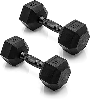 CAP Barbell Coated Hex Dumbbell Weight - Pairs | Multiple Options