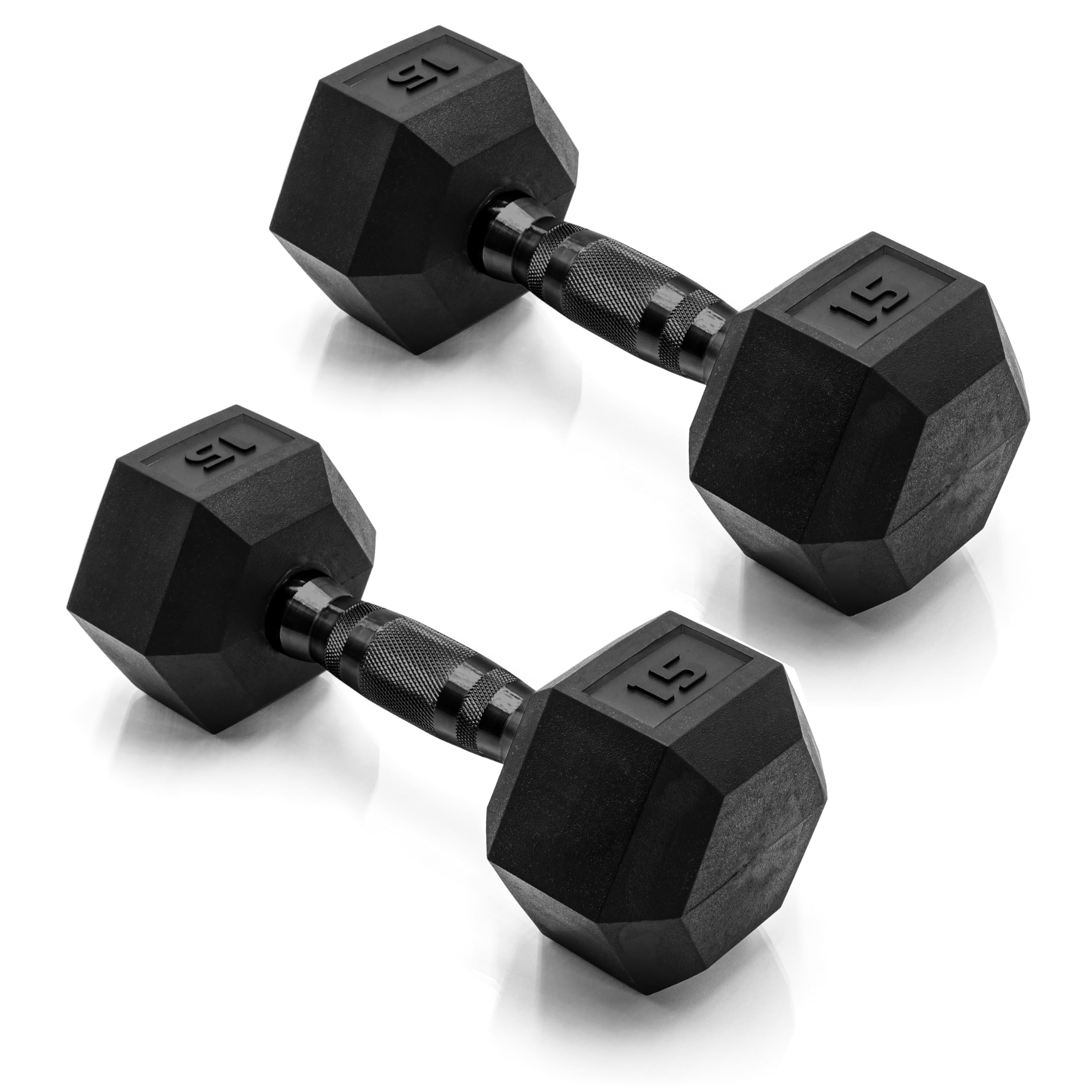 CAP Barbell Coated Hex Dumbbell Weight - Pairs | Multiple Options