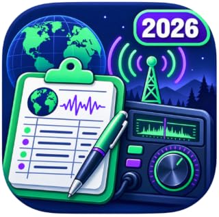 Ham Radio Shack & Field Logbook Pro 2026 for Fire Tablet