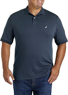 Nautica Classic Fit Short Sleeve Soft Cotton Polo Shirt Men (Pack of 1)