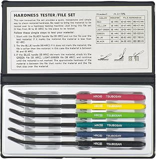 TTC 6 Piece Hardness Tester File Set