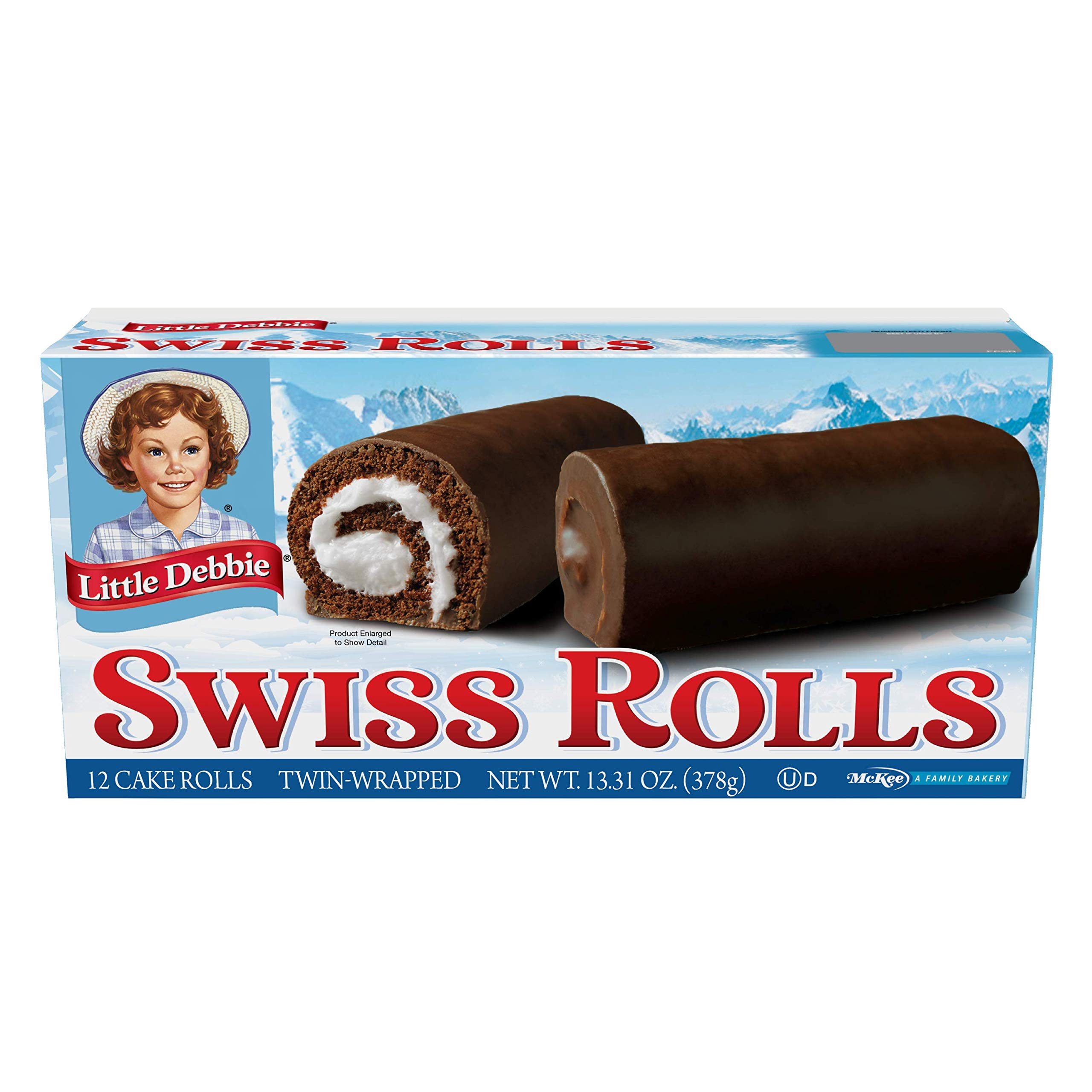 Little Debbie Swiss Rolls, 13 Ounce