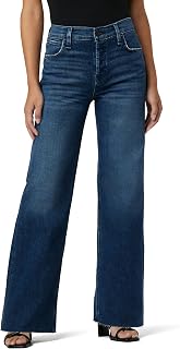Hudson Women's Rosie Petite High Rise Wide Leg Jean