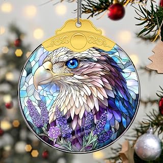 A16 A16 Handmade Eagle Hanging Crystal Christmas Decorations Car Home Decor - School Decoration, Gift Exchange Ideas for Friends, Classroom