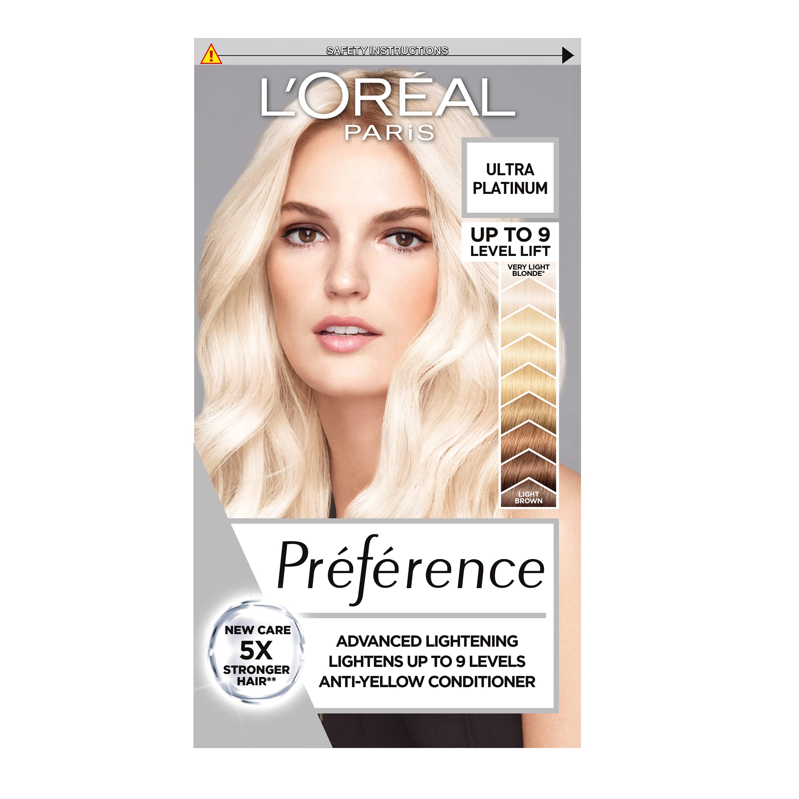 L'Óreal Preference Platinum Extreme Platinum Blonde Hair Dye