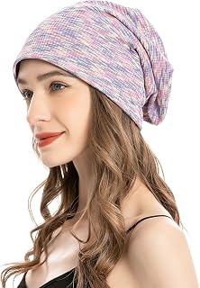 ZLYC Women's Lightweight Knit Beanie Hat Summer Soft Knit Cap