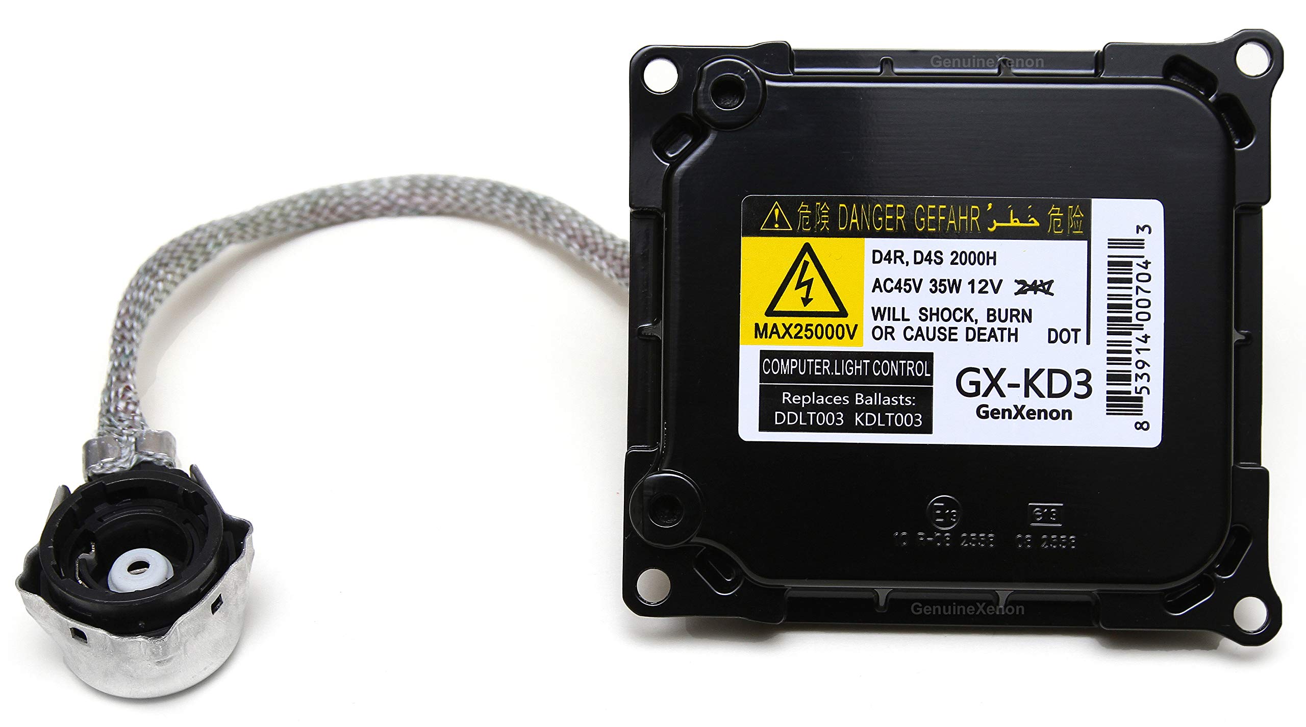Replacement for Toyota and Lexus Xenon HID Ballast Headlight Control Unit Replac
