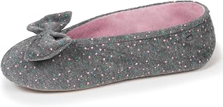 Isotoner Ladies Blue Ballet Flats Slippers