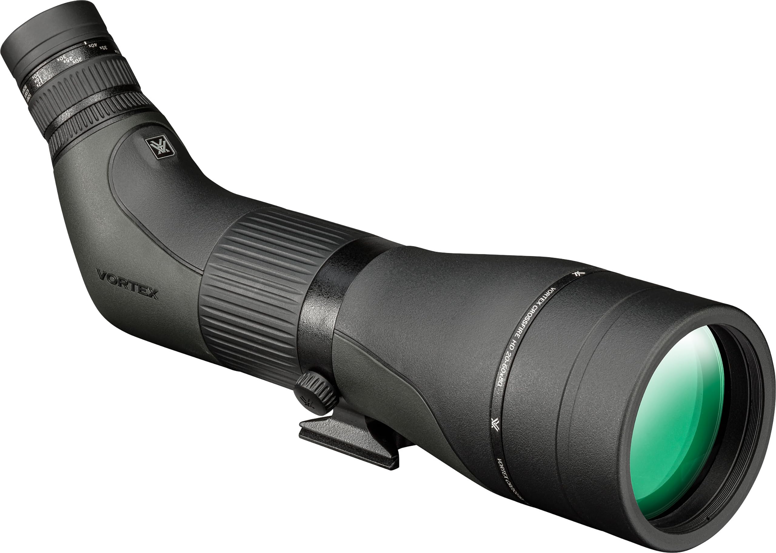Vortex Crossfire HD Spotting Scopes (20-60x80 Angled) | HD Optics, Fully Multi-c