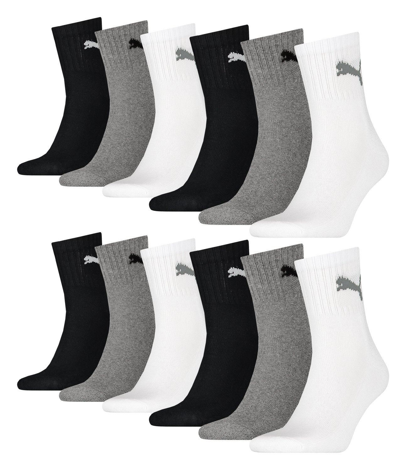 15 pair Puma Sport Socken Short Crew Tennis Socks Gr. 35 - 49 Unisex
