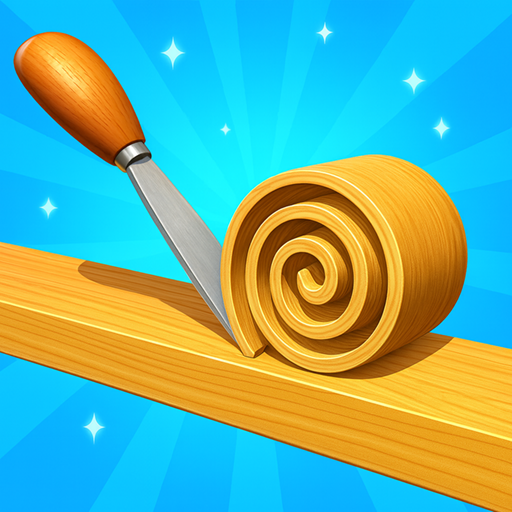 Wood Roll Run: Carve & Break