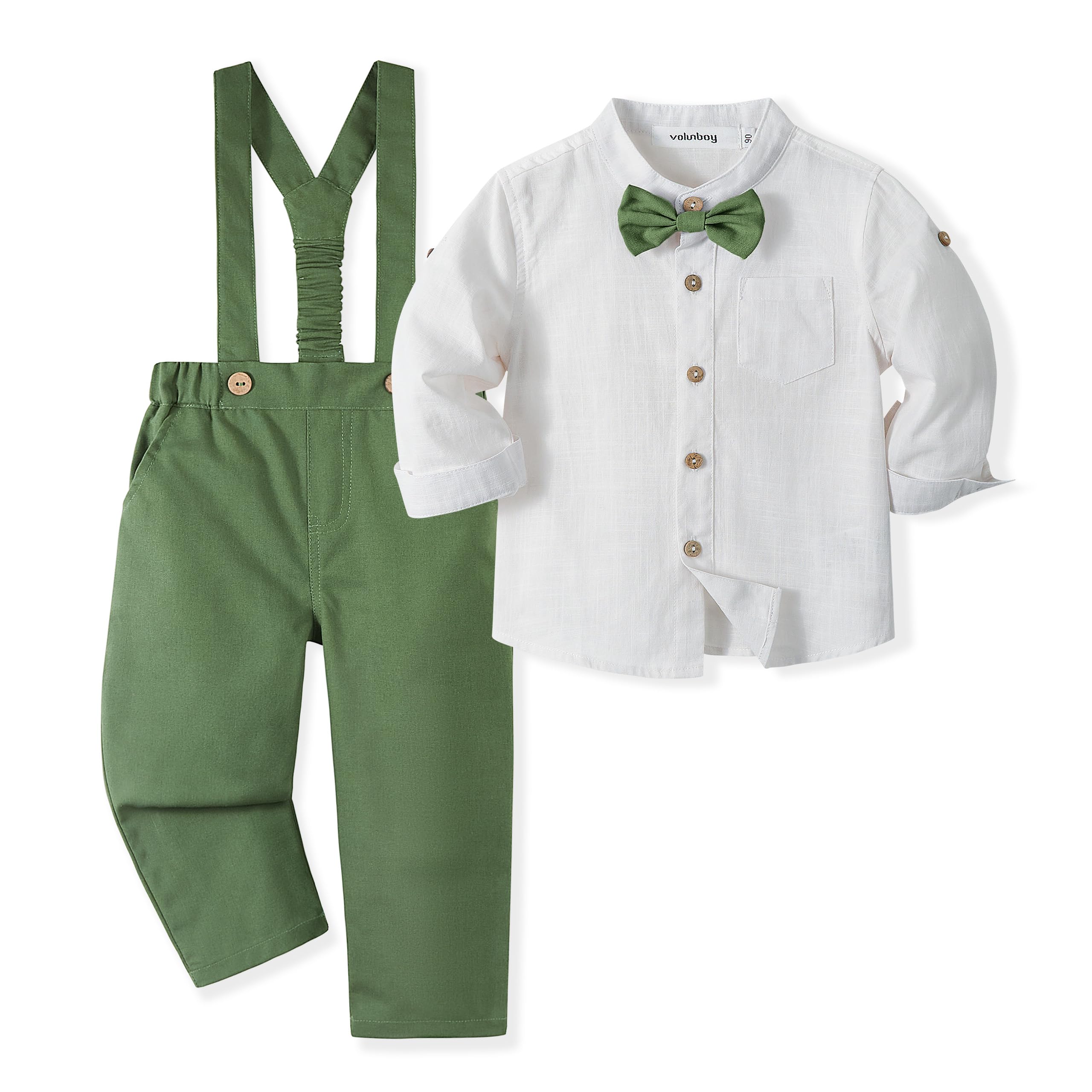 Volunboy Toddler Boys Formal Wedding Guest Dress Clothes Ring Bearer Outfit