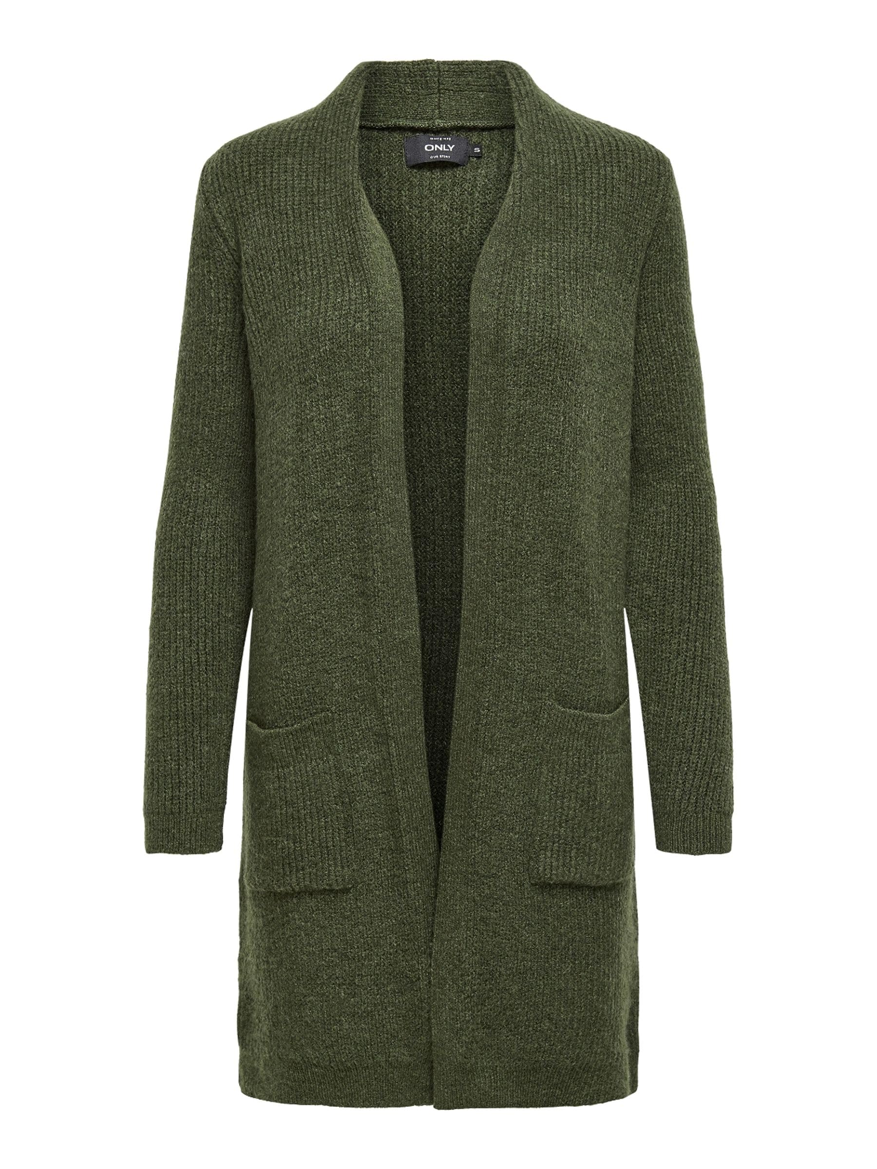 ONLY Knitted Cardigan Long Knit Cardigan with Pockets
