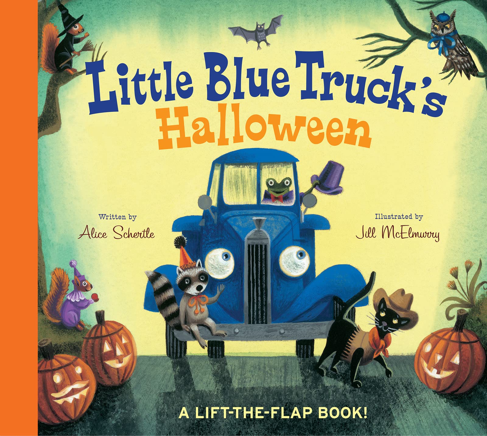 Little Blue Truck's Halloween: A Fun And Interactive Lift-the-Flap Book For Kids