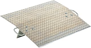Vestil AH-3024 Aluminum Hand Truck Dock Plate 30 In. x 24 In. 700 Lb. Capacity Silver